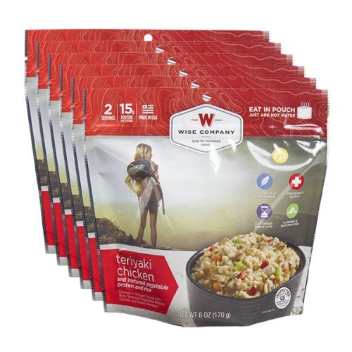 Teriyaki Chicken and Rice Camping Food (Case of 6) Teriyaki Chicken and Rice Camping Food (Case of 6)