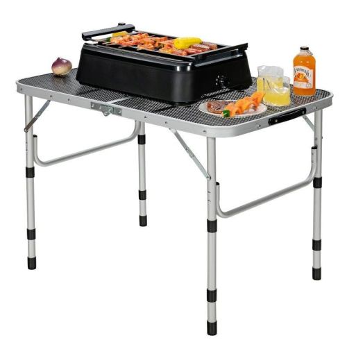 Outdoor Travel Adjustable Height Folding Camping Table Outdoor Travel Adjustable Height Folding Camping Table